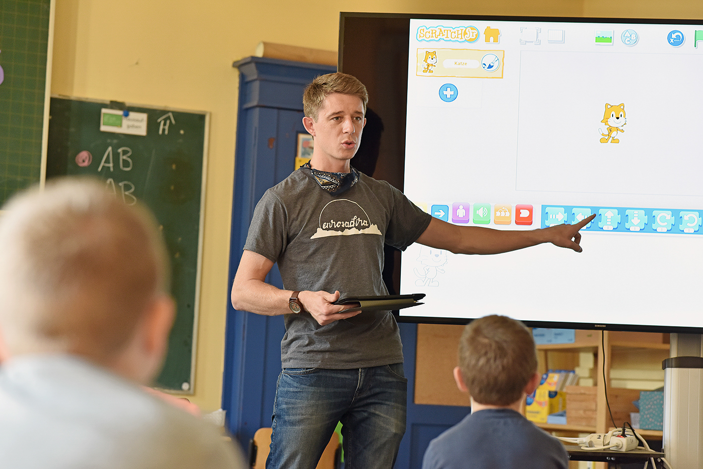 Die Marktschule Ickern hat sich als digitale Pilotschule der Vermittlung von Medienkompetenz verschrieben.